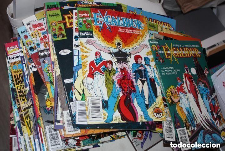 Comics: EXCALIBUR Vol. 1 (FORUM) Lote muy avanzado de 78 ejemplares (de 80)