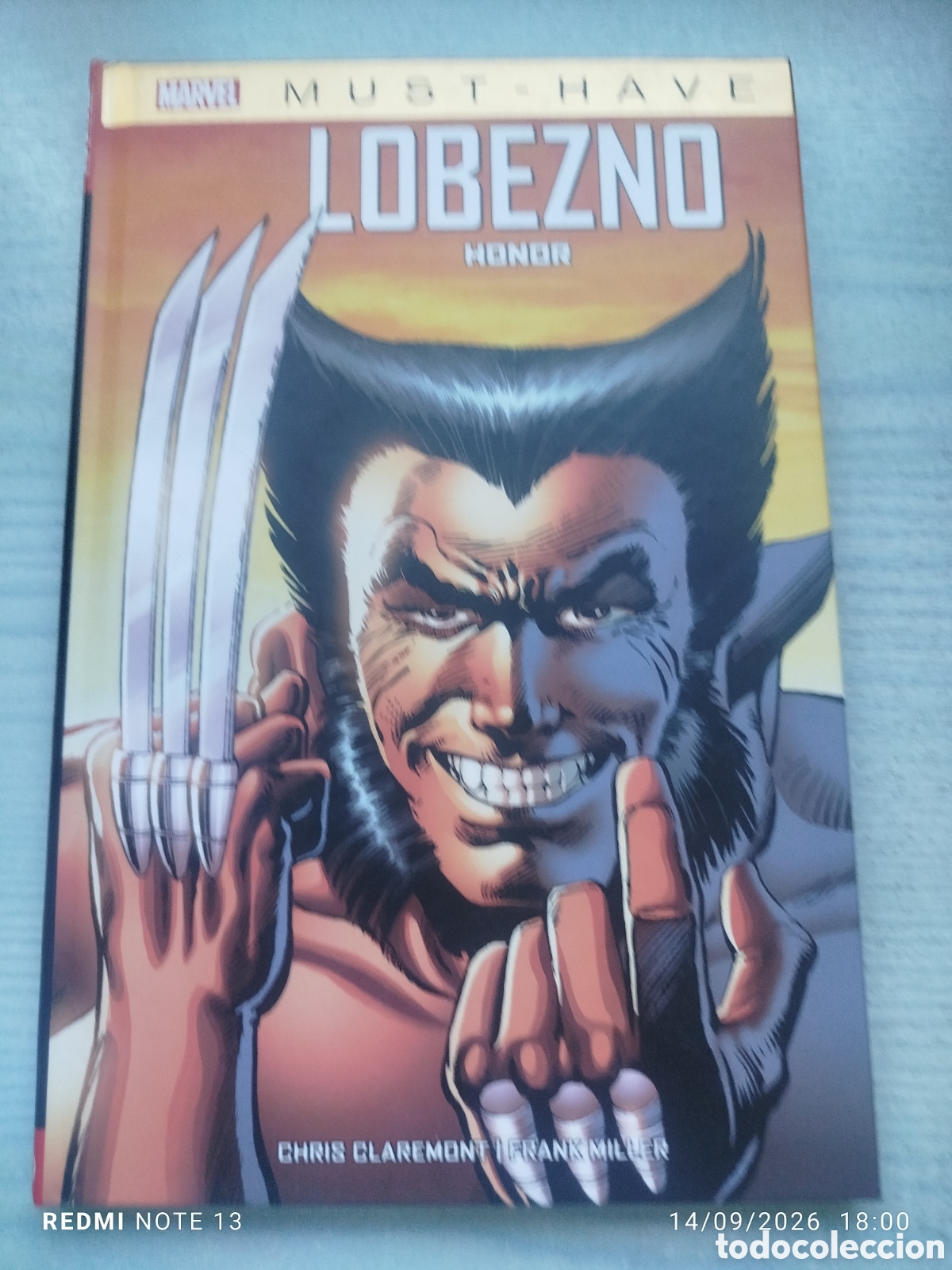 C&oacute;mics: Lobezno .honor.marvel tapa dura