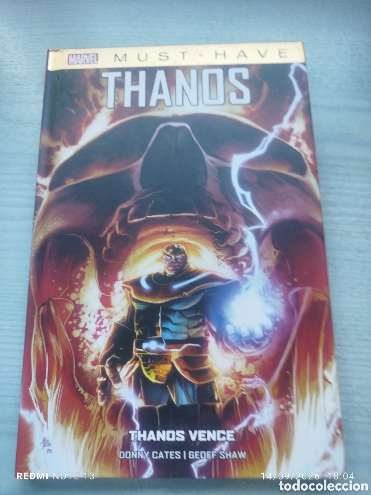 C&oacute;mics: Thanos.thanos vence Marvel tapa dura