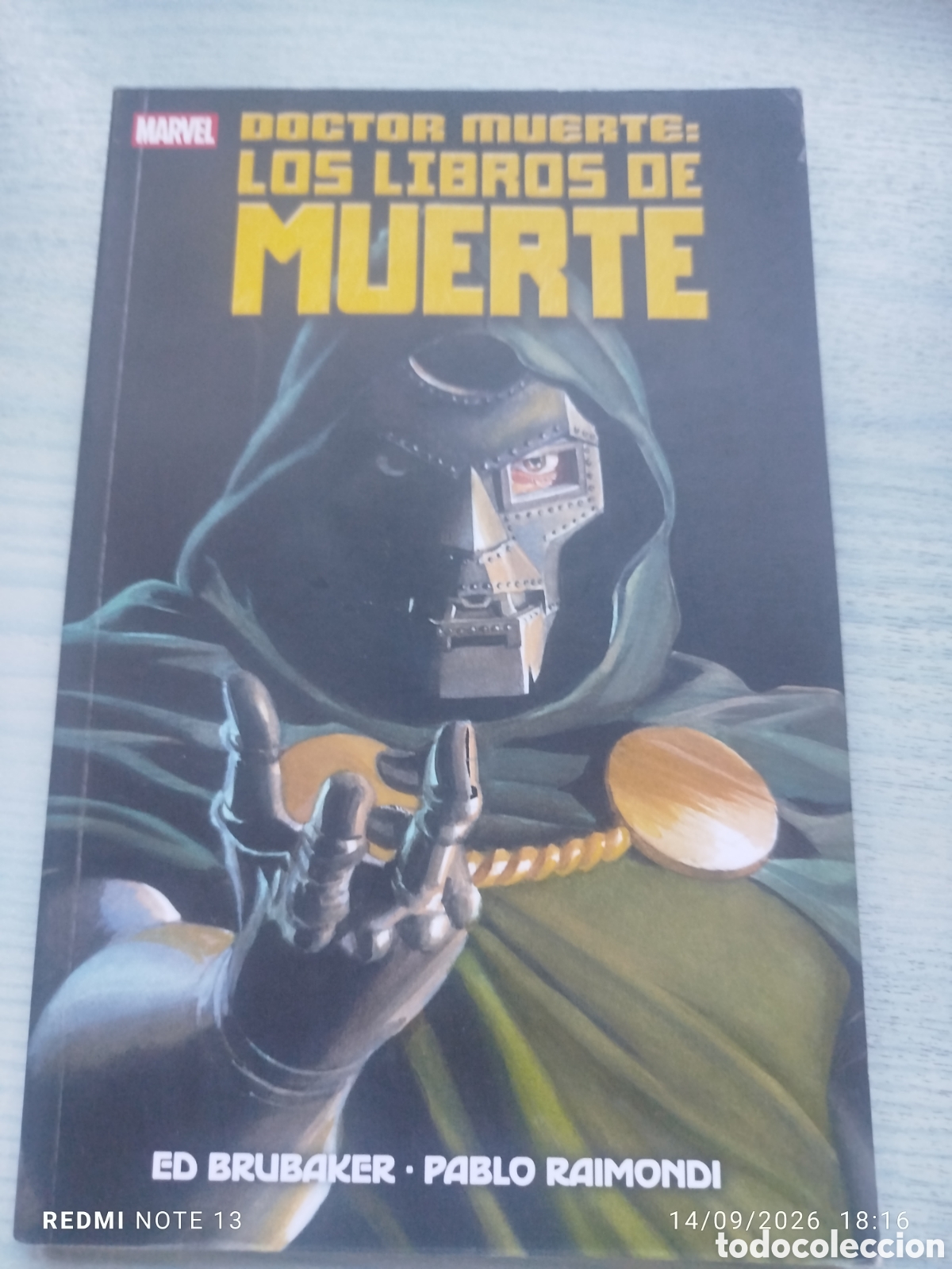 C&oacute;mics: Doctor muerte Marvel los libros de muerte