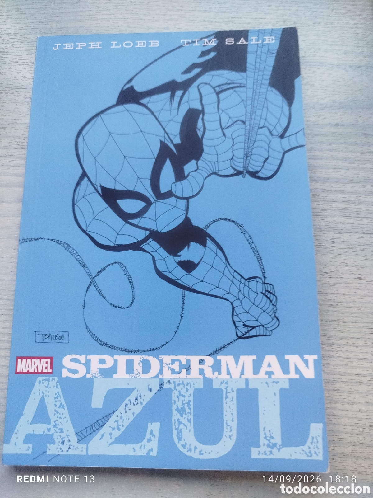 C&oacute;mics: Spiderman azul Marvel