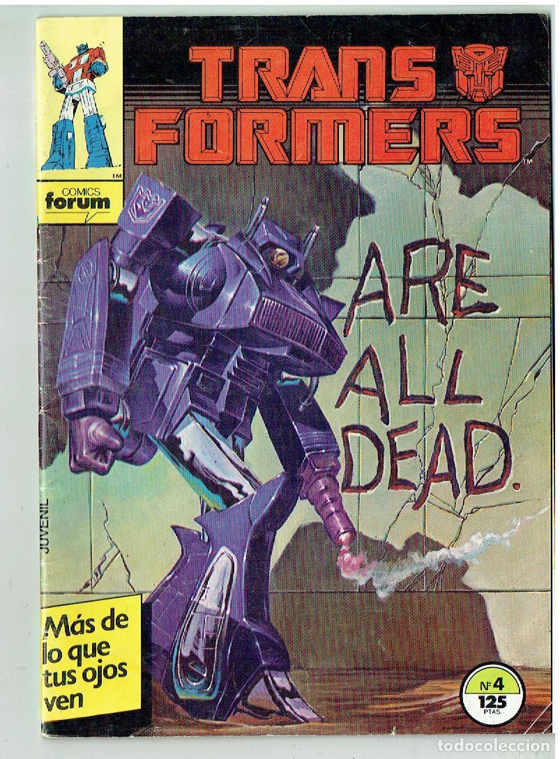 C&oacute;mics: TRANS FORMERS. N&ordm; 4. FORUM. (B/56.1 RUM)