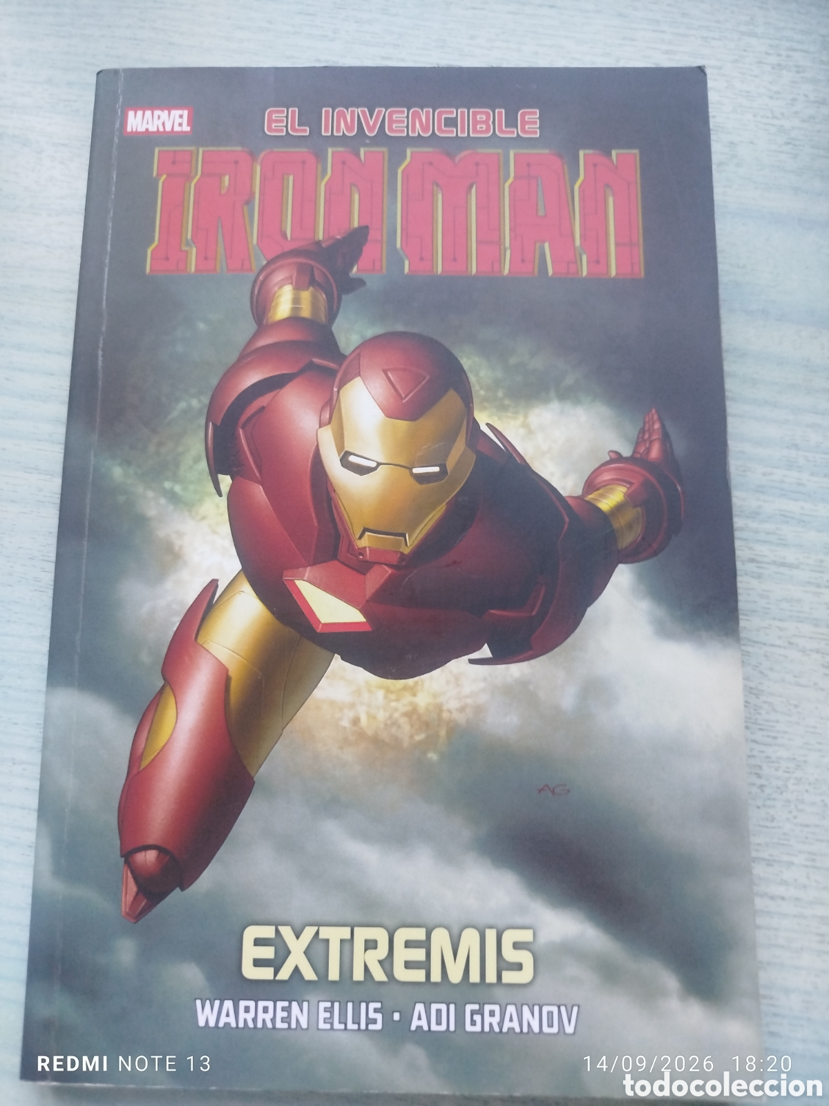 C&oacute;mics: Iroman Marvel extremis