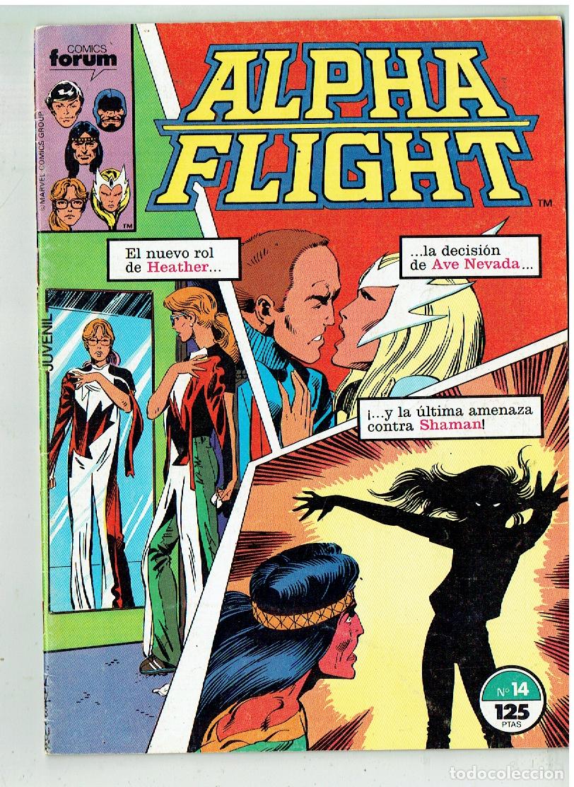 C&oacute;mics: ALPHA FLIGHT. N&ordm; 14, FORUM. 1985.(B/56.1 RUM)