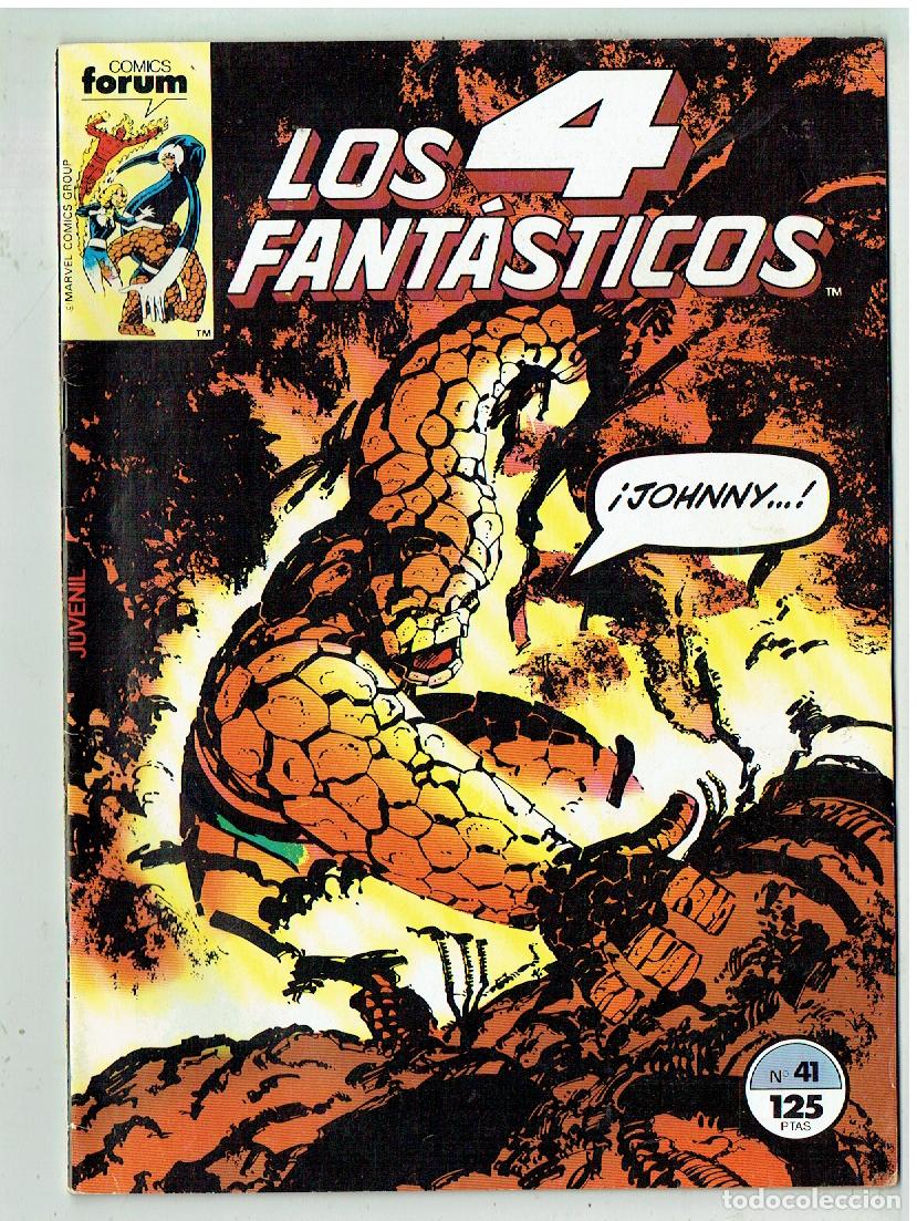 C&oacute;mics: LOS 4 FANTASTICOS. N&ordm; 41.FORUM. 1985.(B/56.1 RUM)