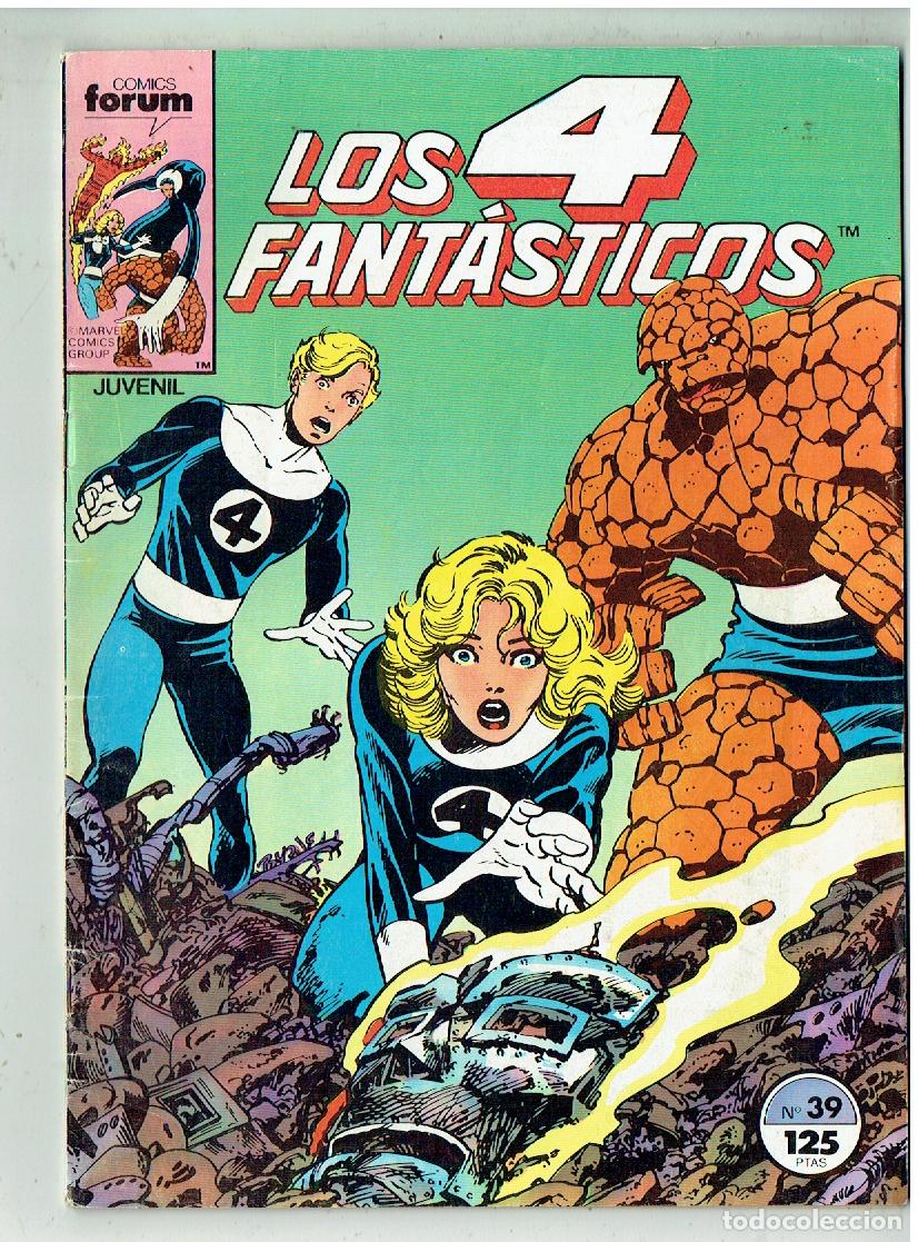 C&oacute;mics: LOS 4 FANTASTICOS. N&ordm; 39. FORUM. 1985.(B/56.1 RUM)