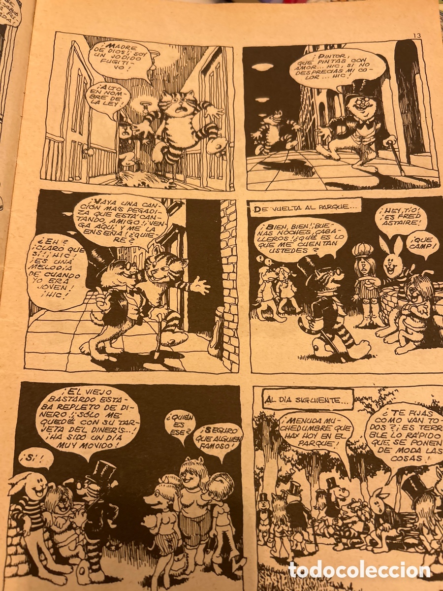 C&oacute;mics: Fritz the cat num 13. Comic - Foto 4