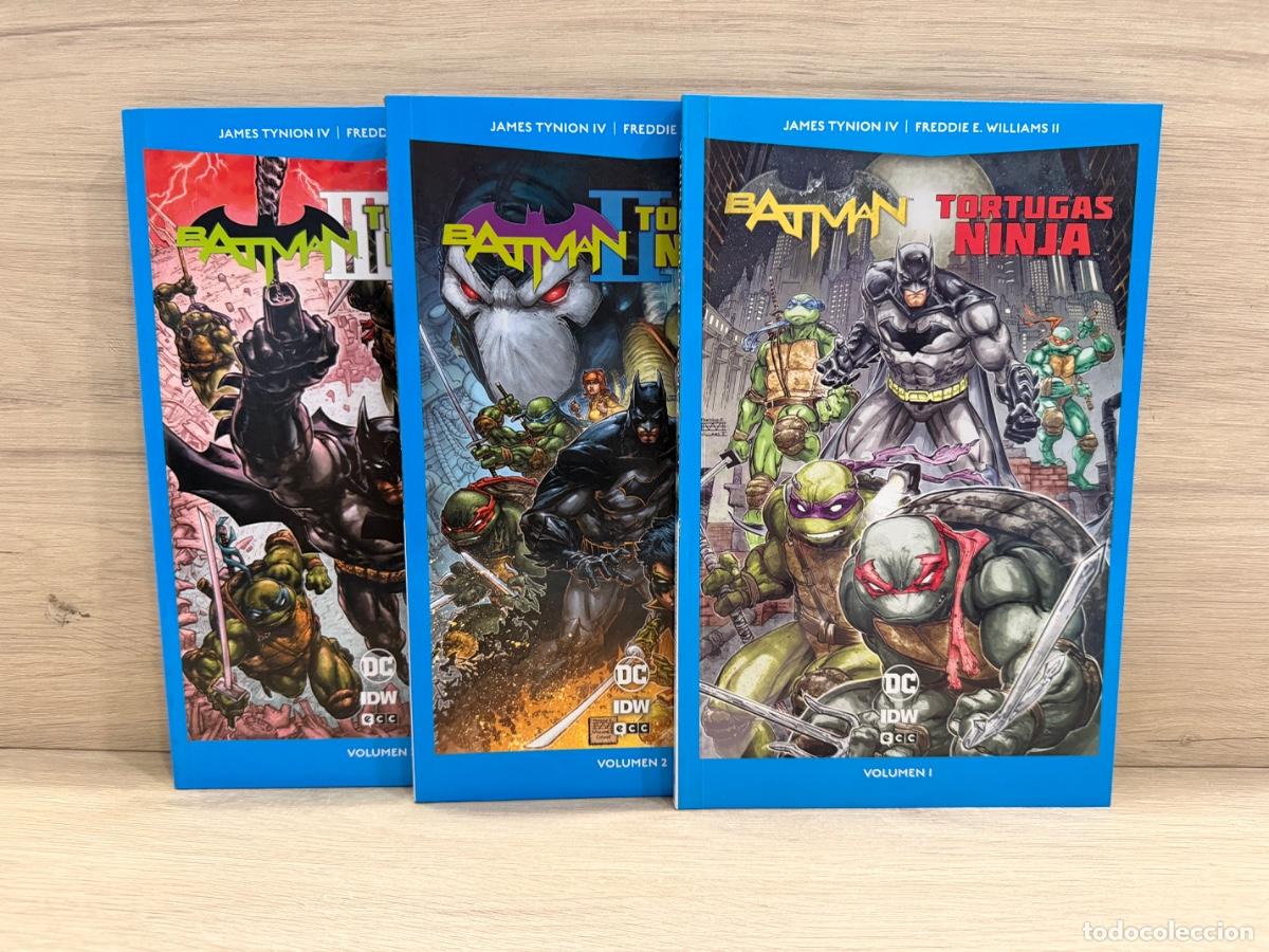 C&oacute;mics: Batman Tortugas Ninja - Completa 3 num. / DC IDW