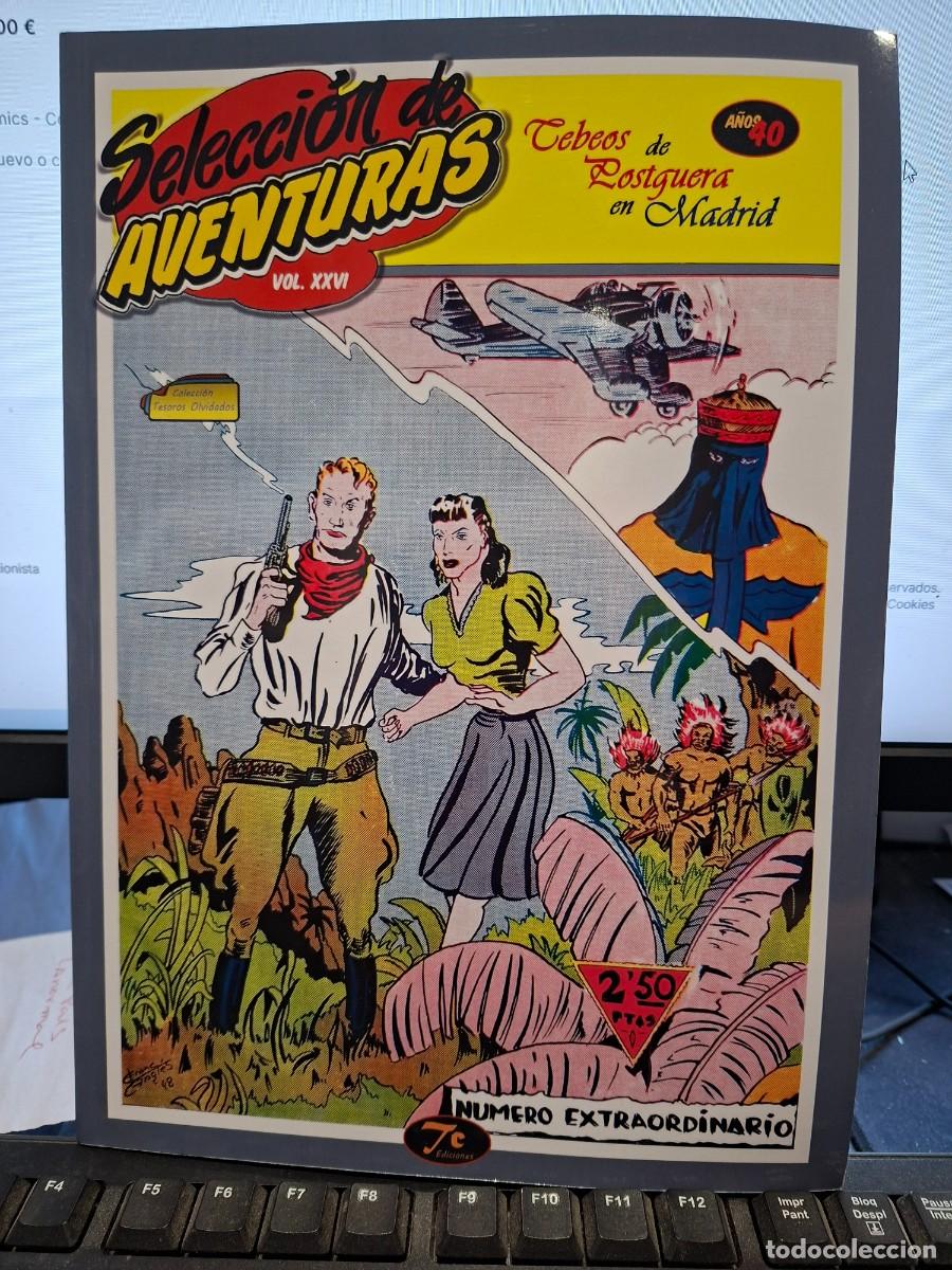 C&oacute;mics: COLECCION TESOROS OLVIDADOS SELECCION DE AVENTURAS VOL XXVI - TEBEOS DE POSGUERRA EN MADRID