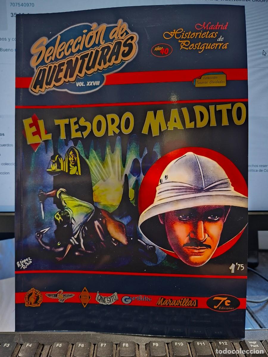 C&oacute;mics: COLECCION TESOROS OLVIDADOS SELECCION DE AVENTURAS VOL XXVII - MADRID HISTORIETAS DE POSGUERRA