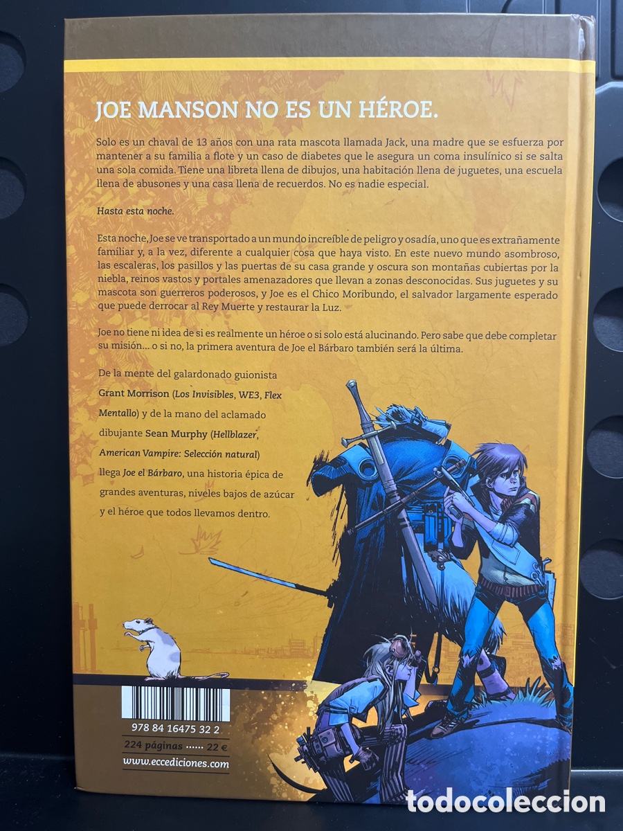 C&oacute;mics: JOE EL B&Aacute;RBARO de GRANT MORRISON V&Eacute;RTIGO ECC ( 2015 ) - Foto 2