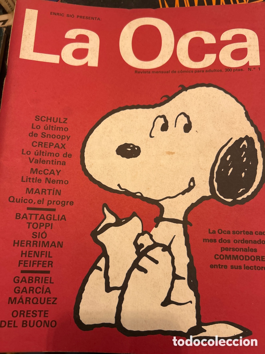 C&oacute;mics: Enric si&oacute; presenta la Oca num 1