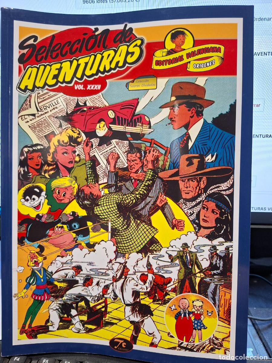 Fumetti: COLECCION TESOROS OLVIDADOS SELECCION DE AVENTURAS VOL XXXII - EDITORIAL VALENCIANA ORIGENES