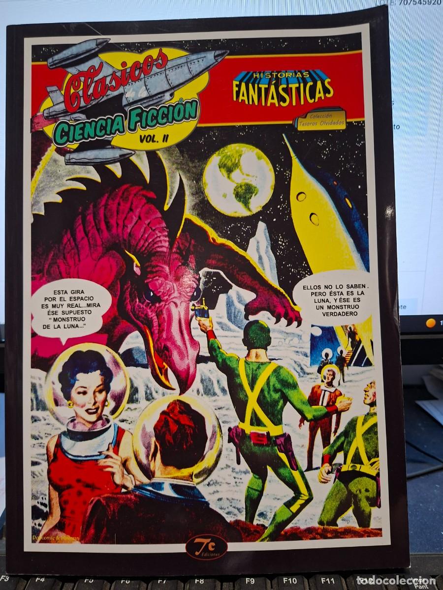 Comics: COLECCION TESOROS OLVIDADOS CLASICOS CIENCIA FICCION VOLUMEN II - HISTORIAS FANTASTICAS