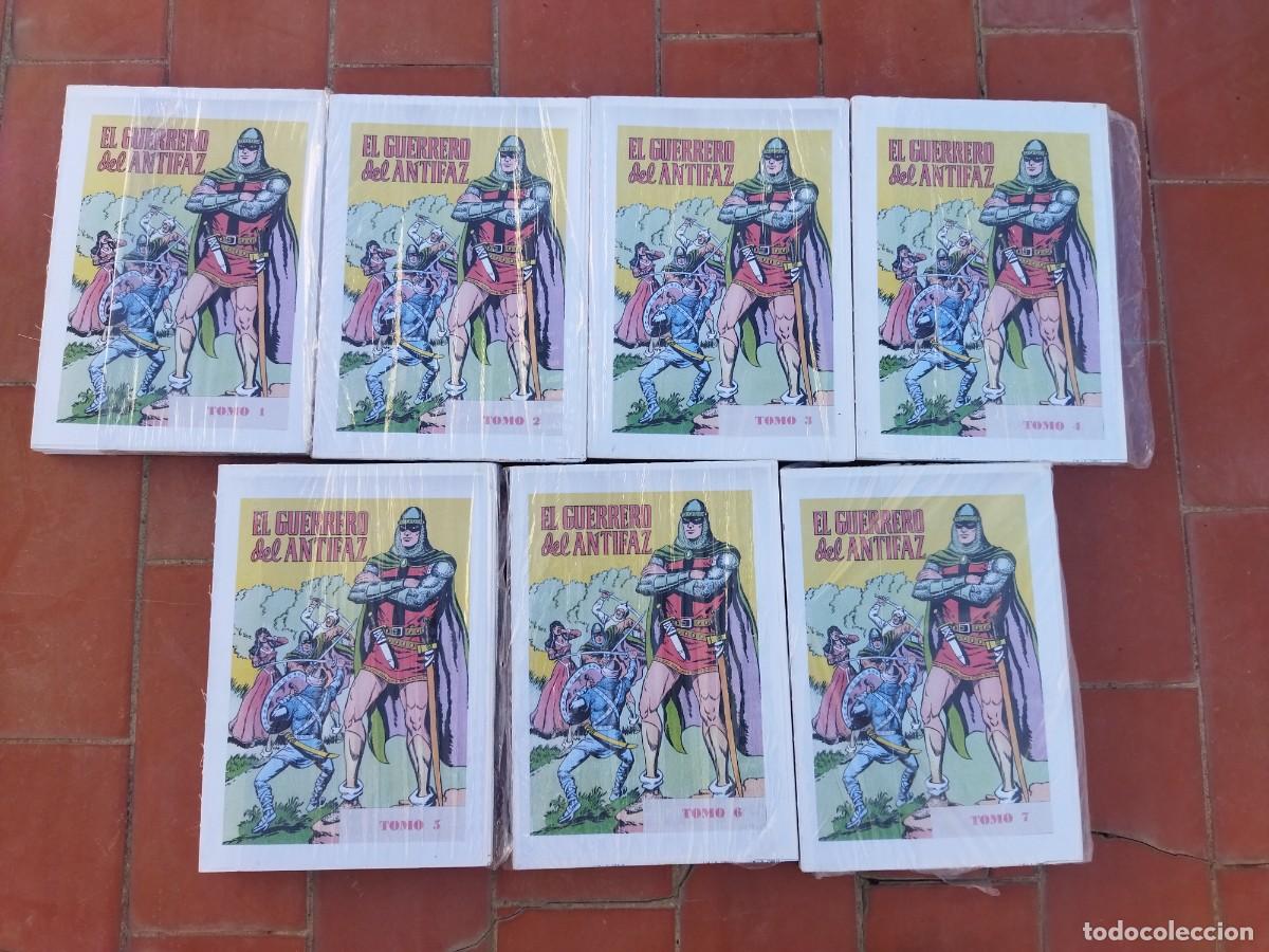 C&oacute;mics: lote de cimics EL GUERRERO DEL ANTIFAZ 7 tomos ediciones bruch SIN ESTRENAR Y SIN ENCUADERNAR
