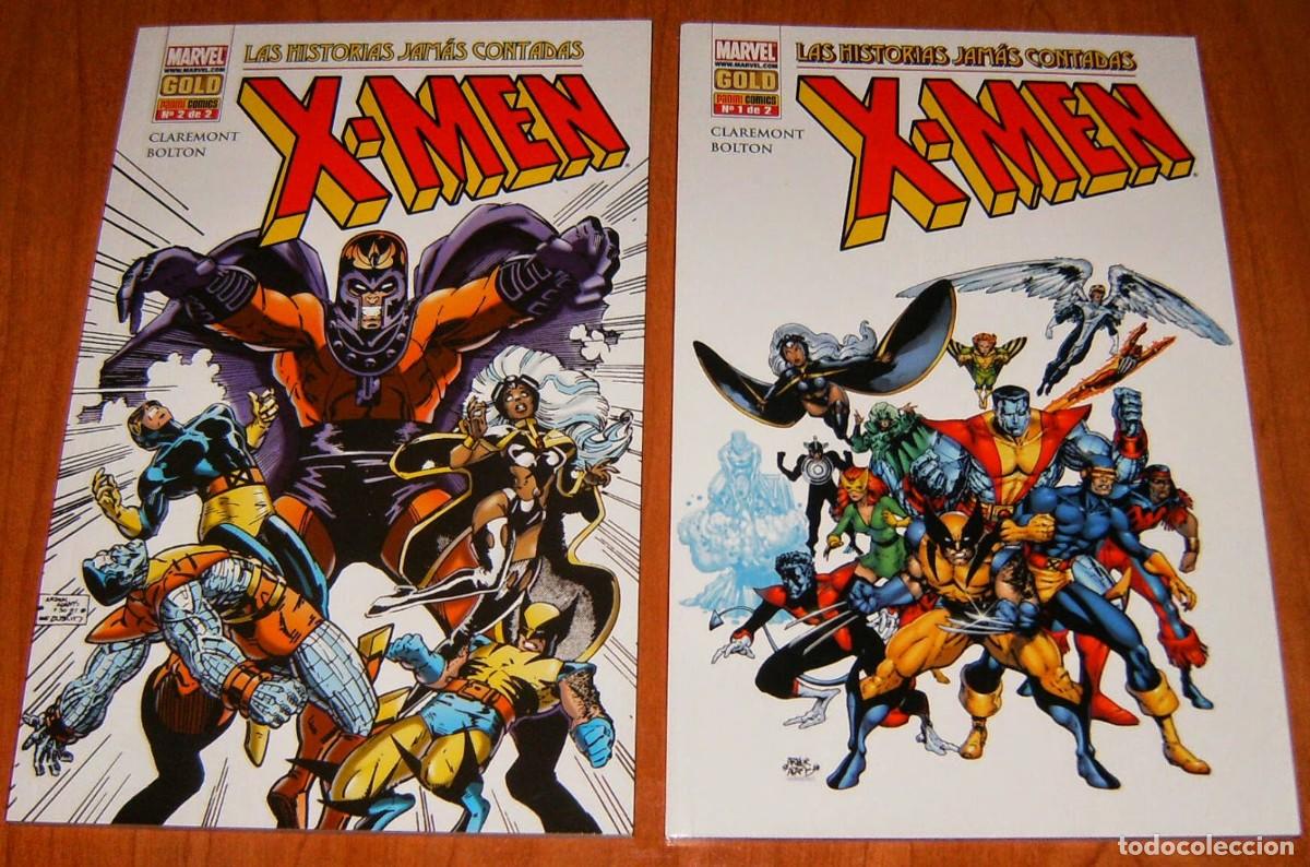 C&oacute;mics: PATRULLA-X . X-MEN . LAS HISTORIAS JAMAS CONTADAS 1 Y 2 . COMPLETA . PANINI