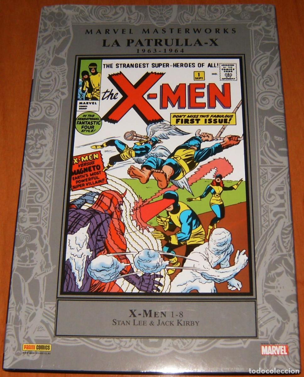 C&oacute;mics: MARVEL MASTERWORKS . X-MEN VOLUMEN 1 . PANINI . PATRULLA-X