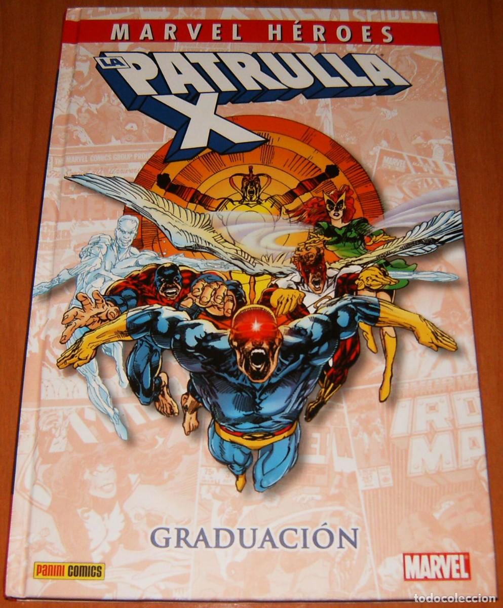 C&oacute;mics: MARVEL HEROES . PATRULLA-X . GRADUACI&Oacute;N . PANINI . X-MEN