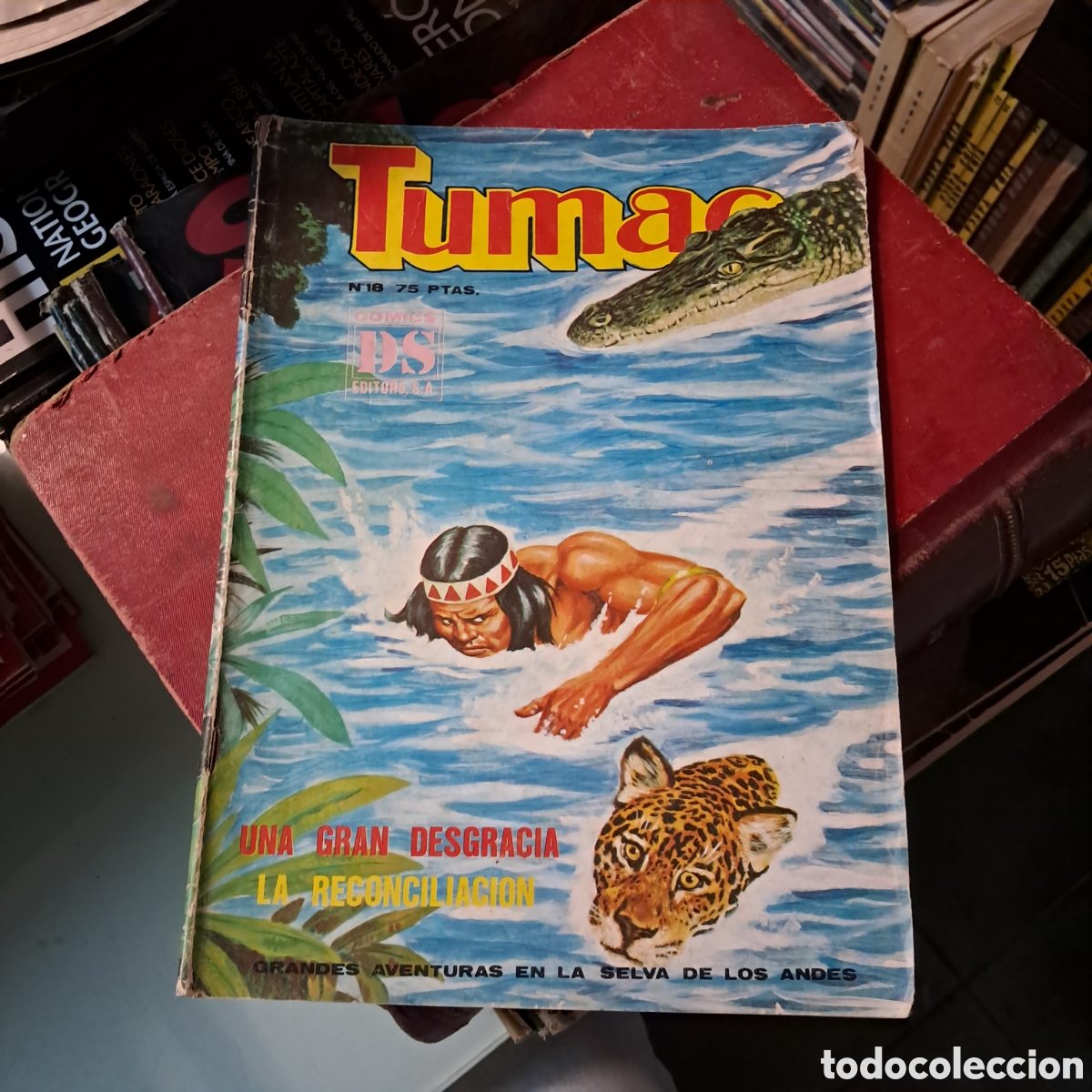 C&oacute;mics: Tumac, Editorial DS, n&uacute;mero 18, 75 pesetas