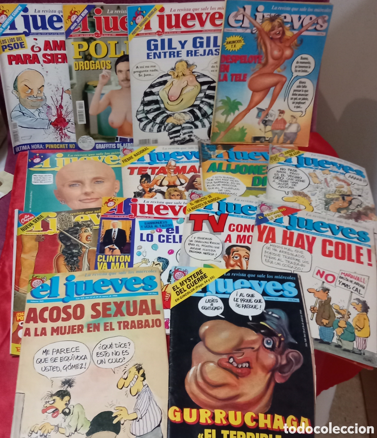 C&oacute;mics: LOTE 35&times;COMICS JUEVES A&Ntilde;OS 90&rdquo;s(pocas se&ntilde;ales)