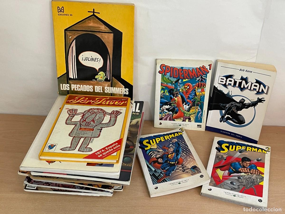 C&oacute;mics: LOTE 25 Comics Variados Conan Superman Batman Spiderman Tumac Corto Malt&eacute;s MAD Transluminal Jueves