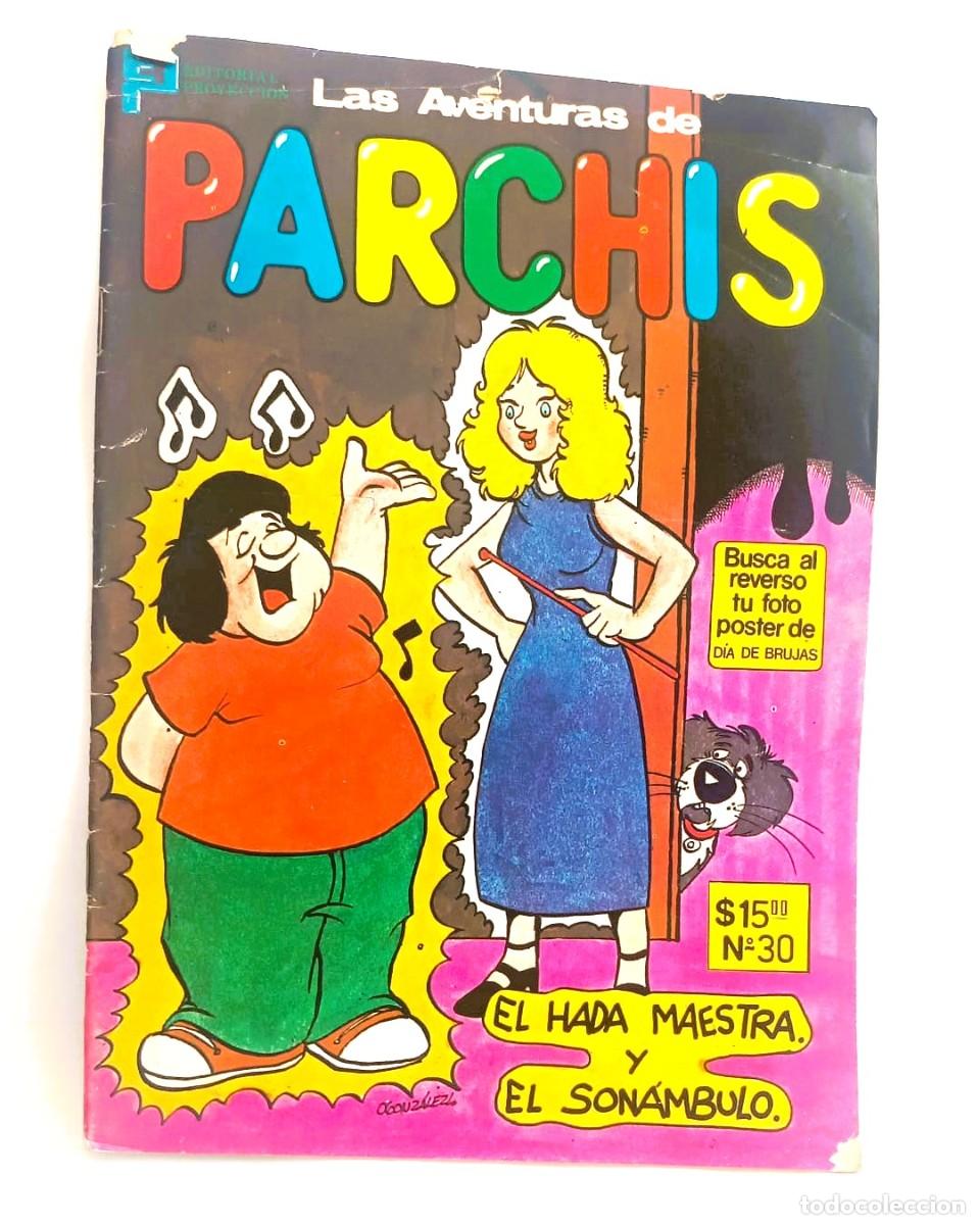 C&oacute;mics: Curiosa edici&oacute;n mexicana de las aventuras de Parch&iacute;s del a&ntilde;o 1982.