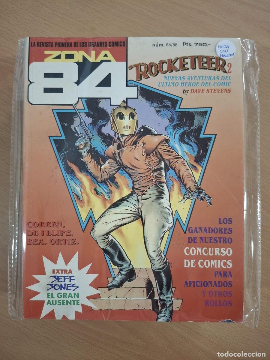 C&oacute;mics: COMIC RETAPADO ZONA 84 NUMERO 86 A 88 (MANCHAS DE HUMEDAD EN PORTADA)