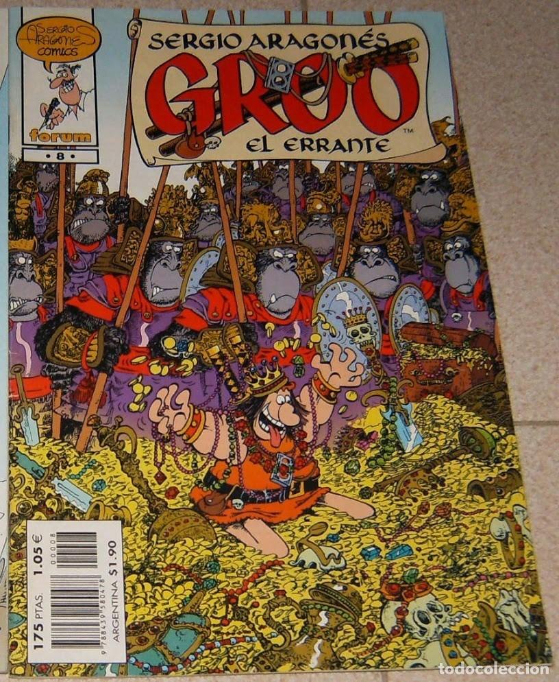 C&oacute;mics: GROO EL ERRANTE . NUMERO 8 - FORUM