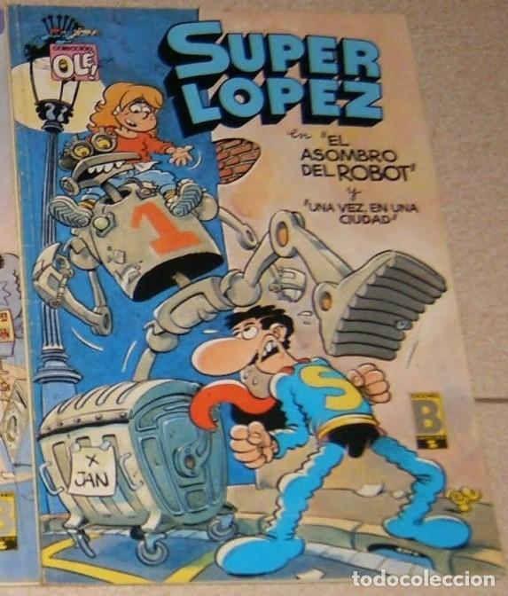 C&oacute;mics: SUPERLOPEZ . 14 . EL ASOMBRO DEL ROBOT Y UNA VEZ, EN UNA CIUDAD . Ediciones B