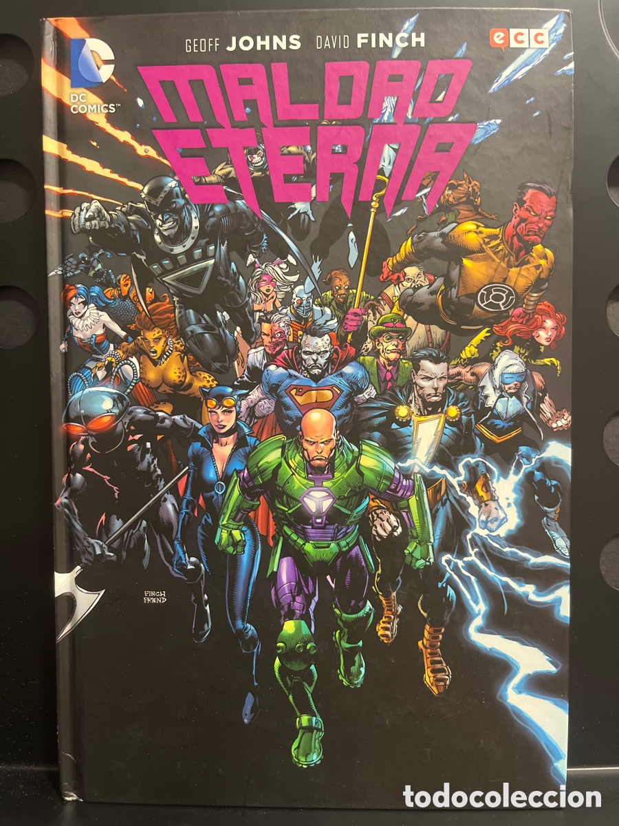 C&oacute;mics: MALDAD ETERNA de GEOFF JOHNS & DAVID FINCH DC ECC ( 2016 )