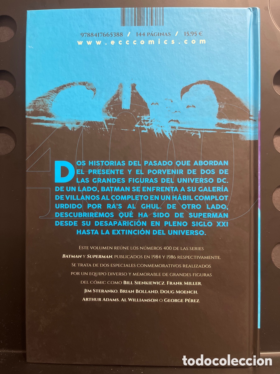 C&oacute;mics: BATMAN & SUPERMAN 400 : TEXTOS DE STEPHEN KING & RAY BRADBURY DC ECC ( 2018 ) - Foto 2