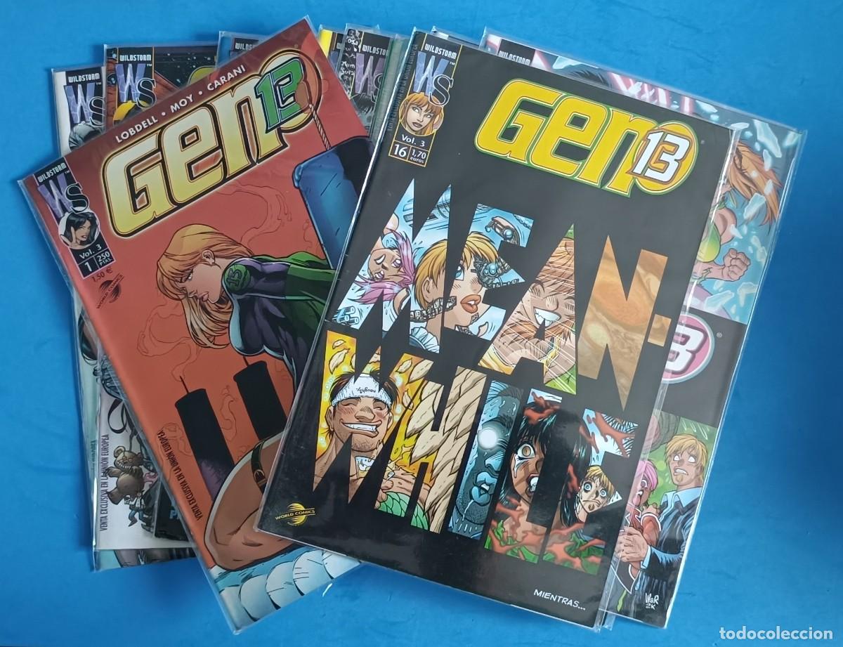 C&oacute;mics: GEN 13 volumen 3 completo 16 n&uacute;meros