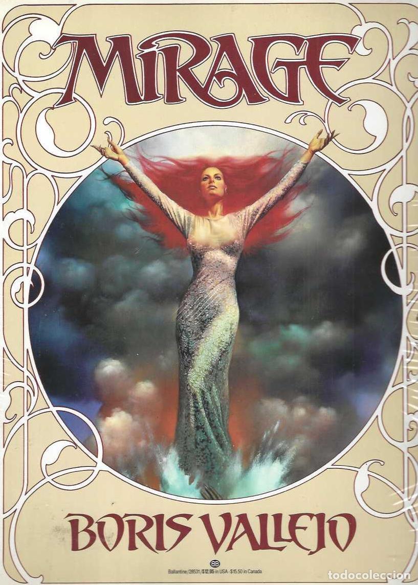 C&oacute;mics: BORIS VALLEJO: MIRAGE ( EDICION 1982 ) TOMO TAPA BLANDA - MUY BUEN ESTADO