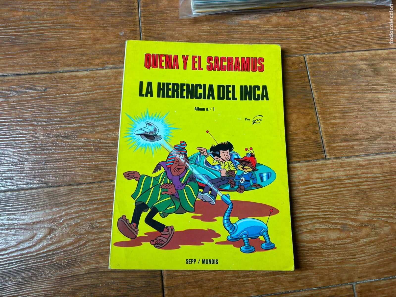 C&oacute;mics: QUENA Y EL SACRAMUS N&ordm; 1 LA HERENCIA DEL INCA ( SPIROU)