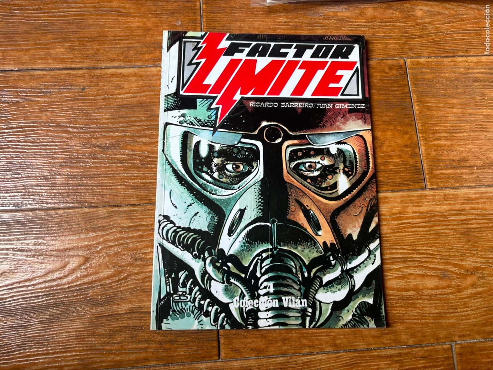C&oacute;mics: FACTOR L&Iacute;MITE RICARDO BARREIRO - JUAN GIMENEZ. COLECCION VILAN N&ordm; 4