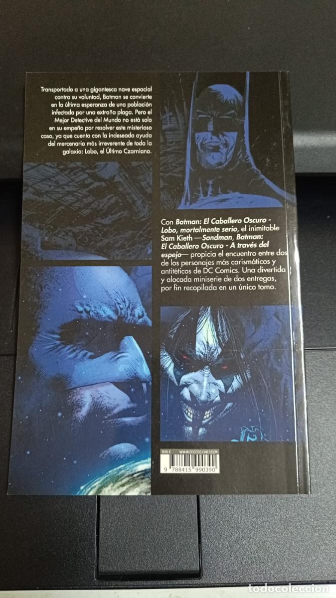C&oacute;mics: BATMAN / LOBO: MORTALMENTE SERIO &ndash; SAM KIETH &ndash; ECC EDICIONES &ndash; DC COMICS - Foto 2