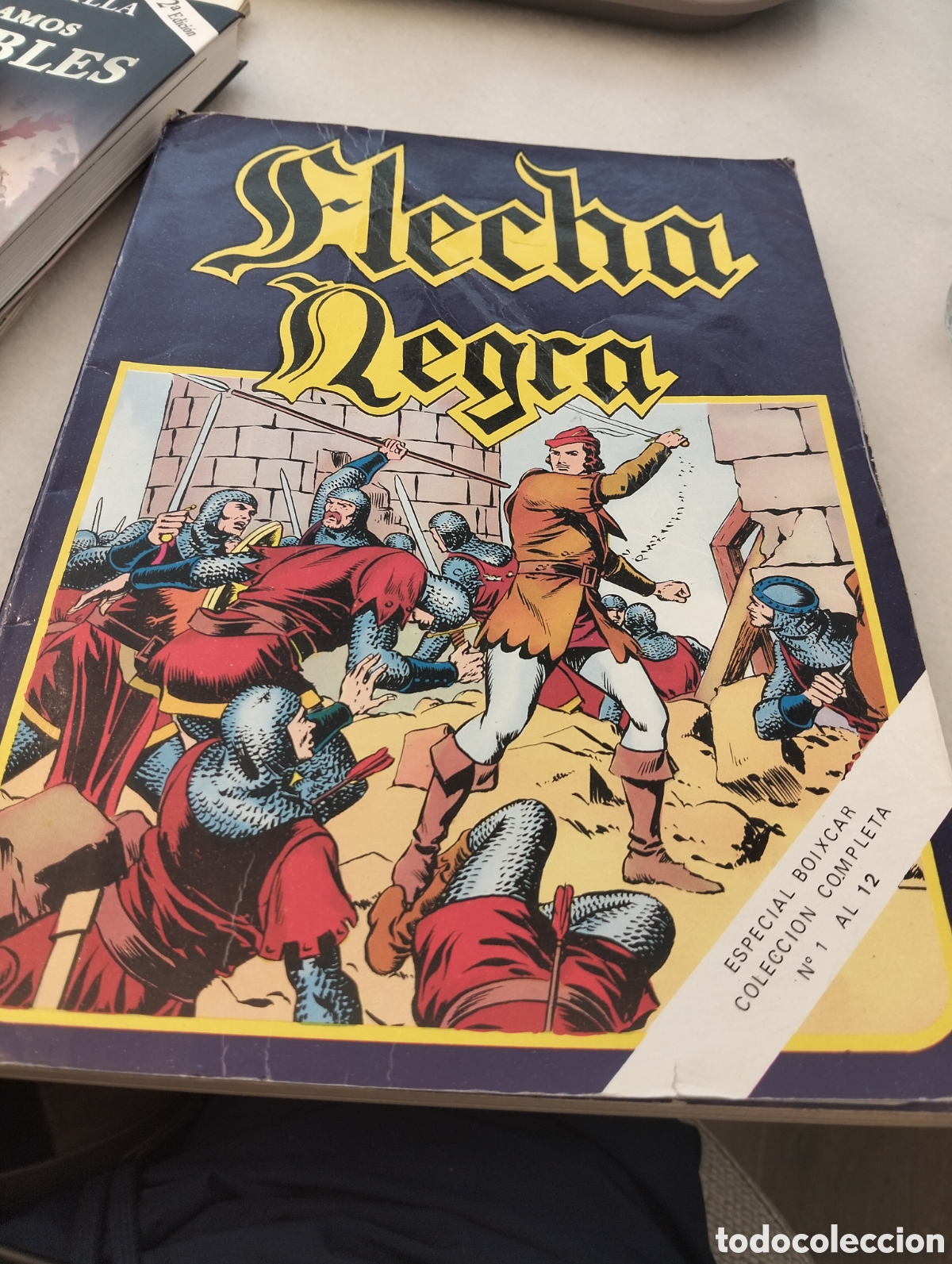 C&oacute;mics: Flecha negra retapado 12 n&uacute;meros. Especial Boixcar