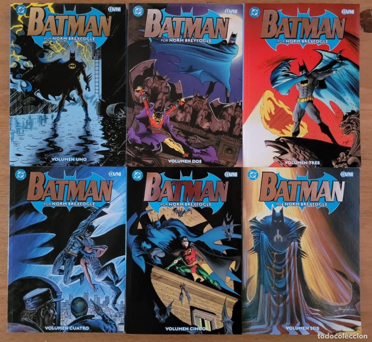 C&oacute;mics: Batman de Norm Breyfogle - Colecci&oacute;n Completa - 6 Tomos + Env&iacute;o gr&aacute;tis