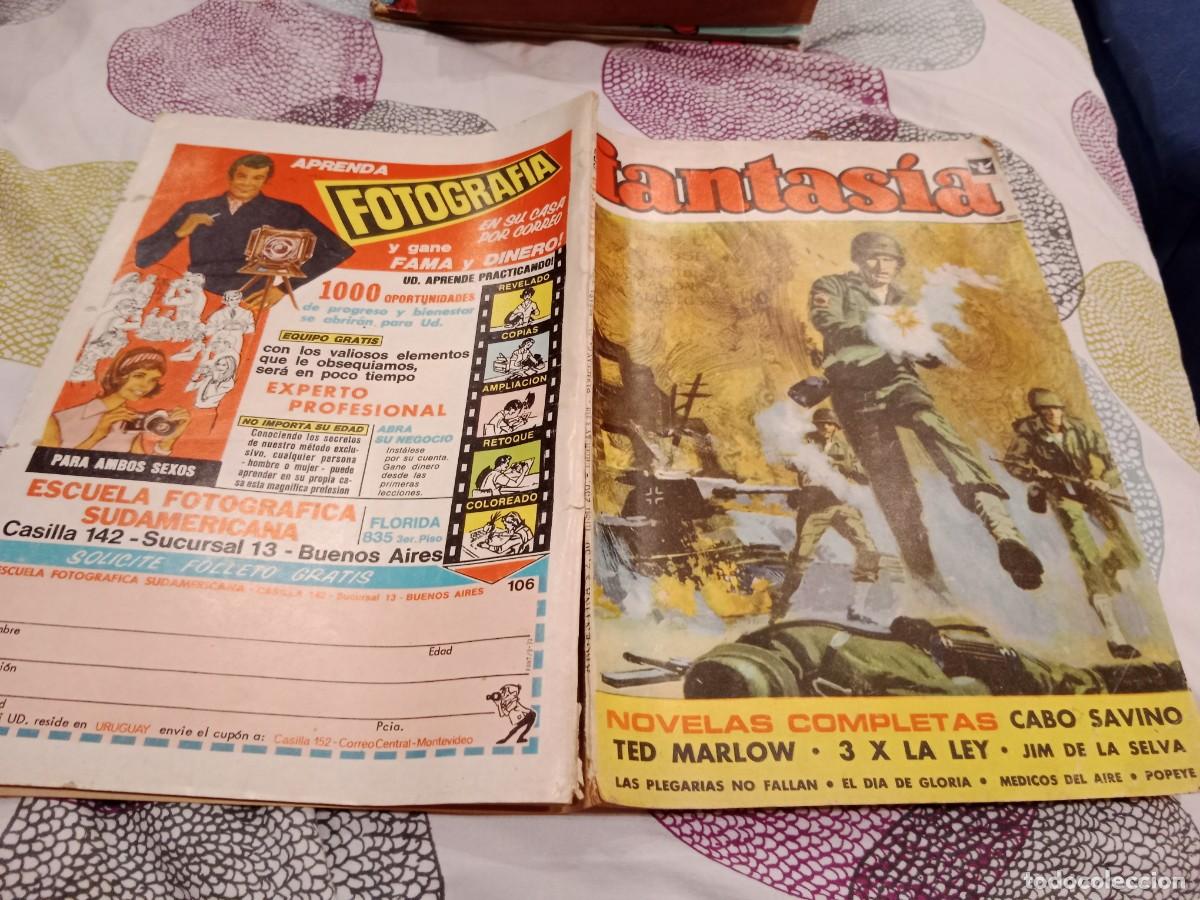 C&oacute;mics: FANTASIA N&ordm; 203 - COLUMBA 1972 -NOVELAS COMPLETAS - JIM DE LA JUNGLA -TED MARLOW -