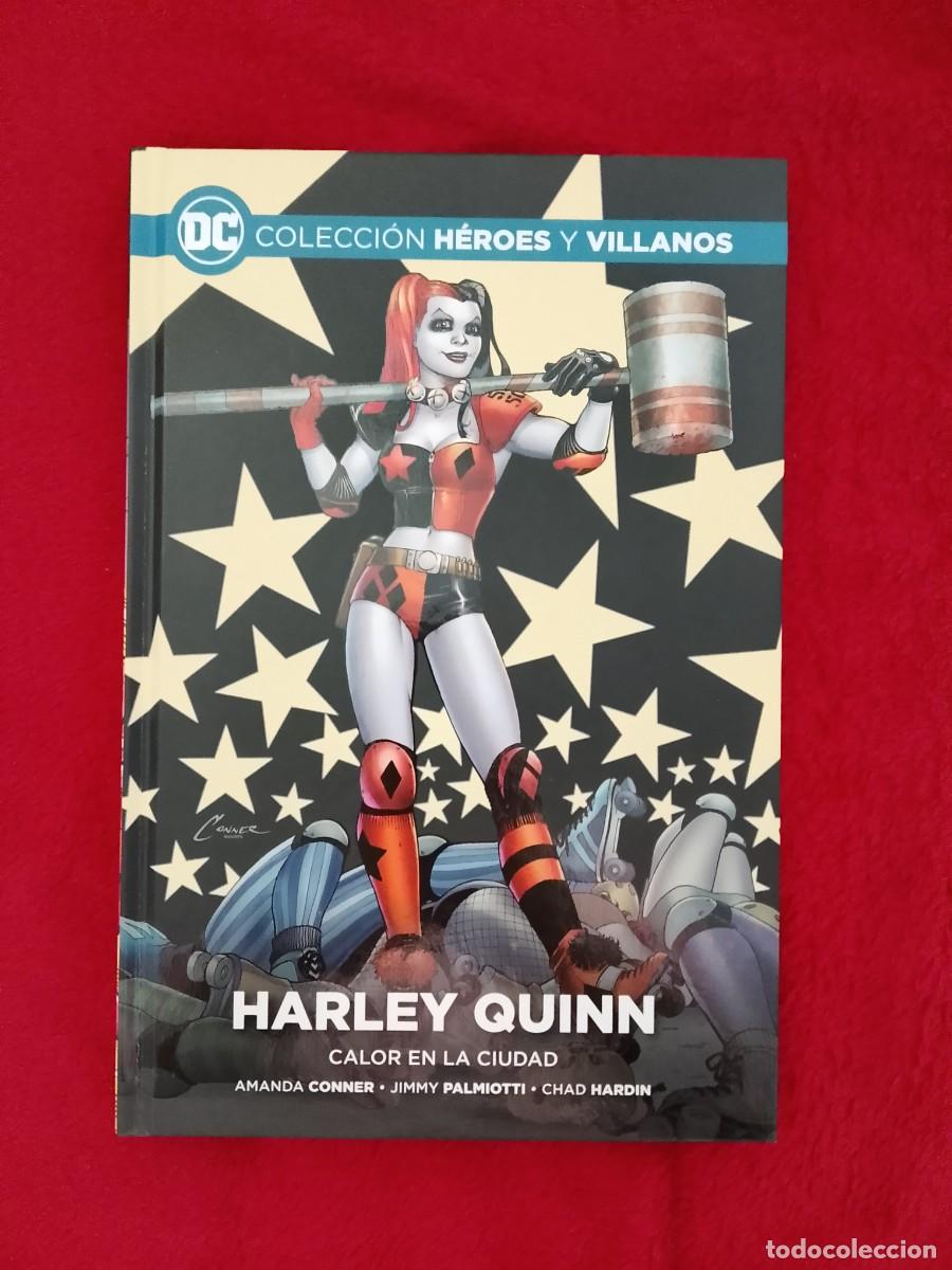 C&oacute;mics: DC COLECCI&Oacute;N H&Eacute;ROES Y VILLANOS HARLEY QUINN CALOR EN LA CIUDAD SALVAT ECC