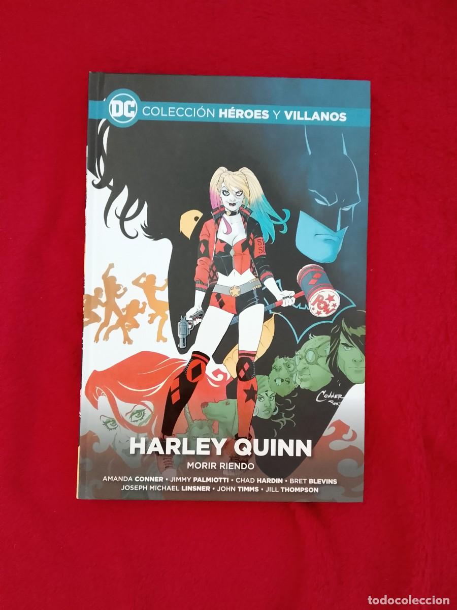 C&oacute;mics: DC COLECCI&Oacute;N H&Eacute;ROES Y VILLANOS HARLEY QUINN MORIR RIENDO SALVAT ECC