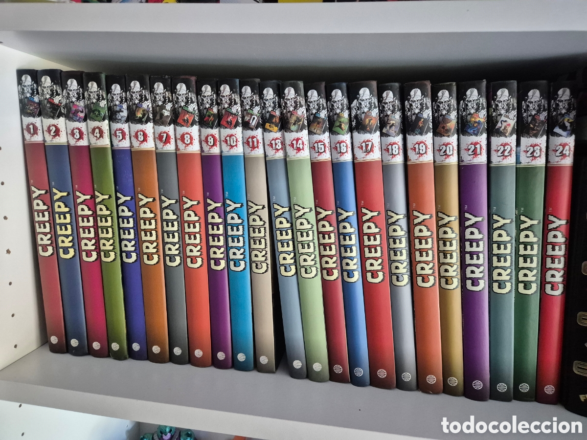 C&oacute;mics: Colecci&oacute;n 24 tomos de Creepy