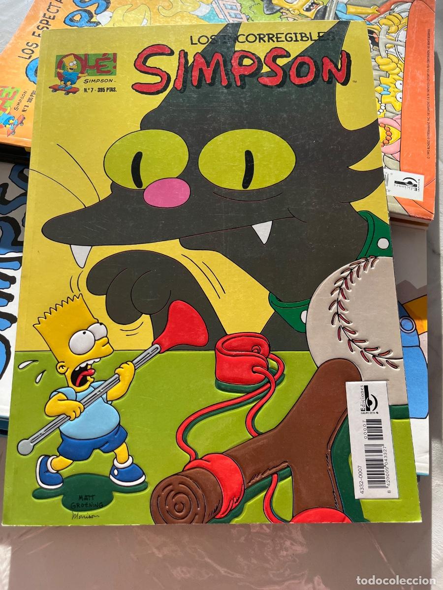 C&oacute;mics: Lote de 11 c&oacute;mic de Simpson. A&ntilde;o 1994. - Foto 3