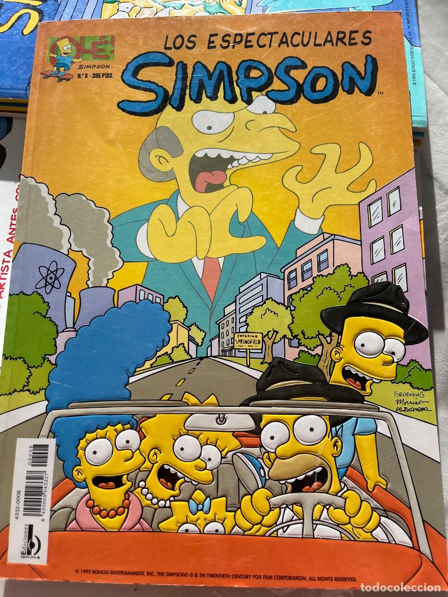 C&oacute;mics: Lote de 11 c&oacute;mic de Simpson. A&ntilde;o 1994. - Foto 4