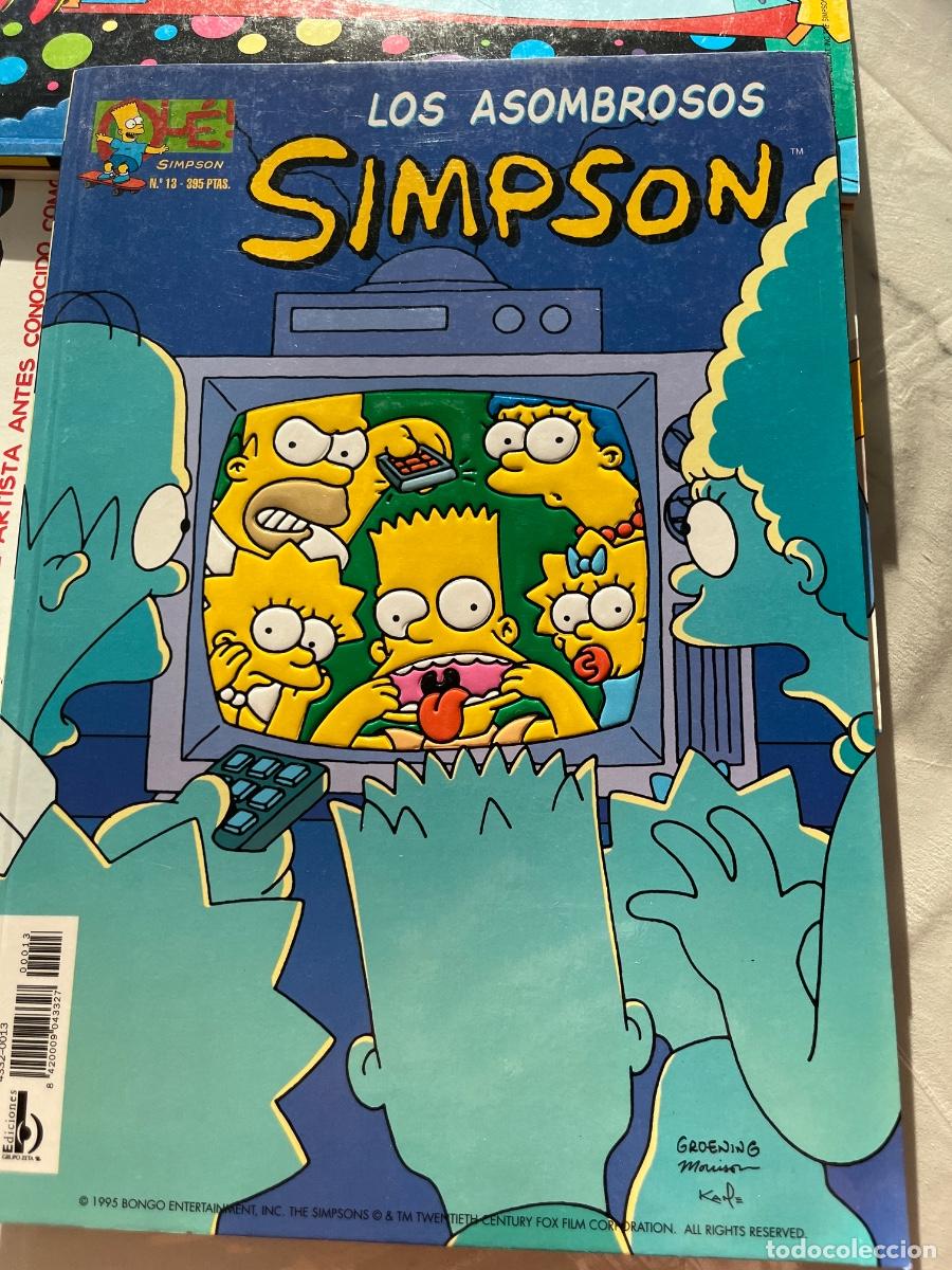 C&oacute;mics: Lote de 11 c&oacute;mic de Simpson. A&ntilde;o 1994. - Foto 5