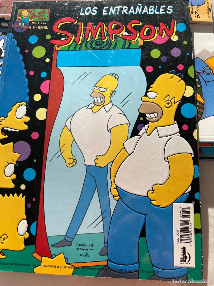 C&oacute;mics: Lote de 11 c&oacute;mic de Simpson. A&ntilde;o 1994. - Foto 6