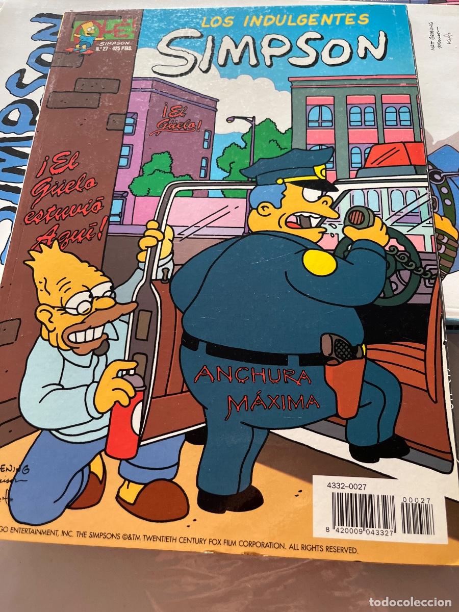 C&oacute;mics: Lote de 11 c&oacute;mic de Simpson. A&ntilde;o 1994. - Foto 7