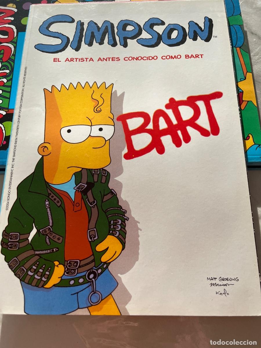 C&oacute;mics: Lote de 11 c&oacute;mic de Simpson. A&ntilde;o 1994. - Foto 8