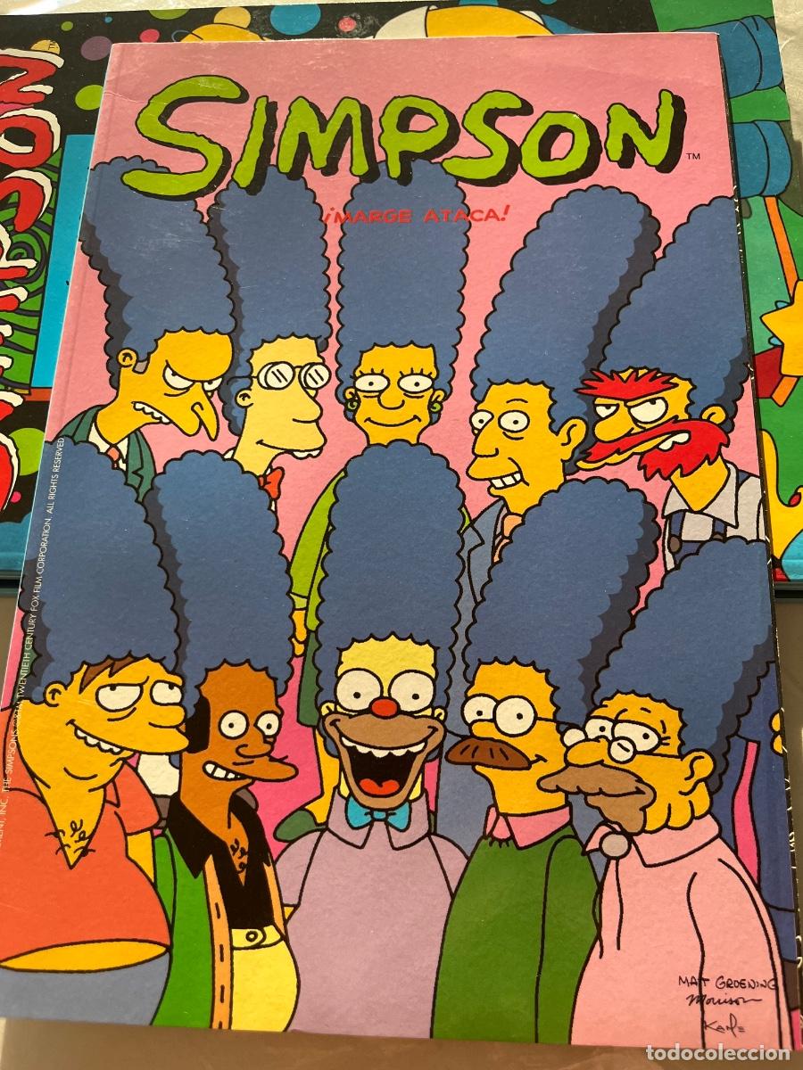 C&oacute;mics: Lote de 11 c&oacute;mic de Simpson. A&ntilde;o 1994. - Foto 9