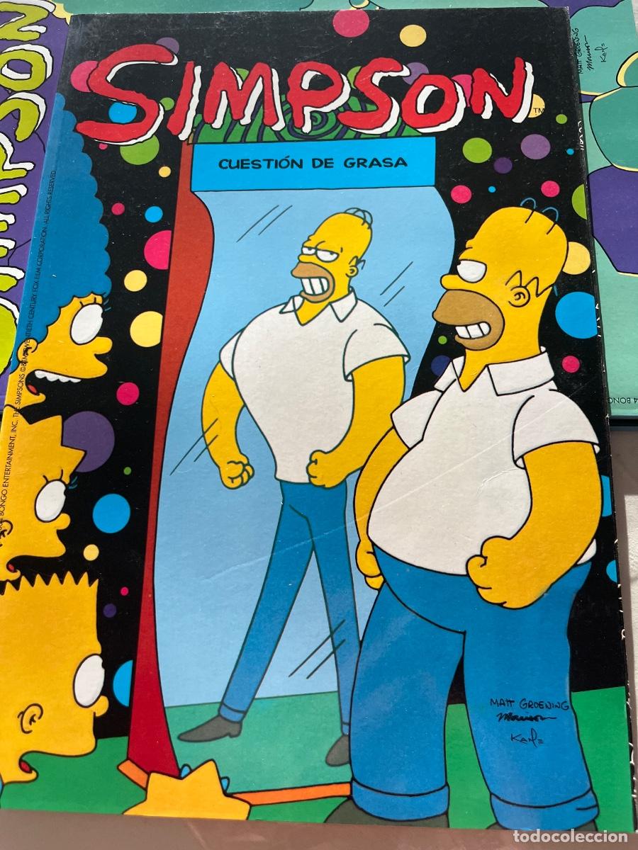 C&oacute;mics: Lote de 11 c&oacute;mic de Simpson. A&ntilde;o 1994. - Foto 10